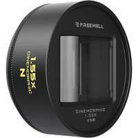 Freewell Neutral Streak 1.55x Anamorphic Lens with 17mm Mount Freewell Neutral Streak 1.55x Anamorphic Lens with 17mm Mount