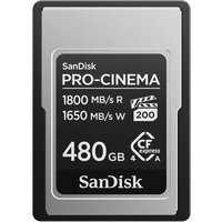 SanDisk PRO-CINEMA 480GB CFexpress Type A Memory Card SanDisk PRO-CINEMA 480GB CFexpress Type A Memory Card