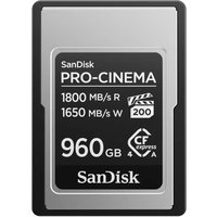 SanDisk PRO-CINEMA 960GB CFexpress Type A Memory Card SanDisk PRO-CINEMA 960GB CFexpress Type A Memory Card