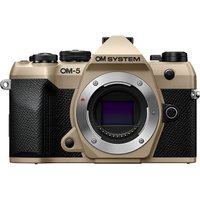 OM SYSTEM OM-5 Mark II Digital Camera Body - Beige OM SYSTEM OM-5 Mark II Digital Camera Body - Beige