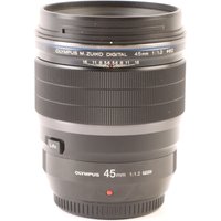 USED Olympus M.Zuiko Digital ED 45mm f1.2 PRO Lens USED Olympus M.Zuiko Digital ED 45mm f1.2 PRO Lens