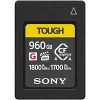 Sony G Series TOUGH 960GB (1800MB/s) VPG400 CFexpress Type A Memory Card Sony G Series TOUGH 960GB (1800MB/s) VPG400 CFexpress Type A Memory Card