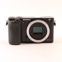 USED Sony A6000 Digital Camera Body - Black USED Sony A6000 Digital Camera Body - Black