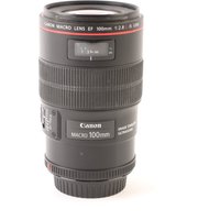 USED Canon EF 100mm f2.8L Macro IS USM Lens USED Canon EF 100mm f2.8L Macro IS USM Lens