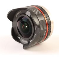 USED Samyang 7.5mm f3.5 UMC Fisheye Lens for Micro Four Thirds - Black USED Samyang 7.5mm f3.5 UMC Fisheye Lens for Micro Four Thirds - Black