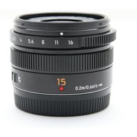 USED Panasonic 15mm f1.7 Leica Summilux DG ASPH Micro Four Thirds Lens - Black USED Panasonic 15mm f1.7 Leica Summilux DG ASPH Micro Four Thirds Lens - Black