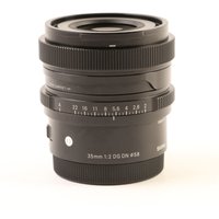 USED Sigma 35mm f2 DG DN I C Lens for Sony E USED Sigma 35mm f2 DG DN I C Lens for Sony E