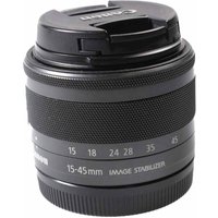 USED Canon EF-M 15-45mm f3.5-6.3 IS STM Lens - Black USED Canon EF-M 15-45mm f3.5-6.3 IS STM Lens - Black