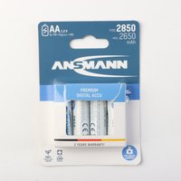 USED Ansmann Digital NiMh 2850mAh AA Batteries (Pack of 4) USED Ansmann Digital NiMh 2850mAh AA Batteries (Pack of 4)