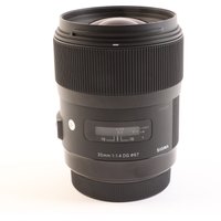 USED Sigma 35mm f1.4 DG HSM Art Lens for Canon EF USED Sigma 35mm f1.4 DG HSM Art Lens for Canon EF