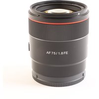 USED Samyang AF 75mm f1.8 Lens for Sony E USED Samyang AF 75mm f1.8 Lens for Sony E