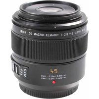 USED Panasonic 45mm f2.8 Macro Leica D Vario- Elmar Micro Four Thirds lens USED Panasonic 45mm f2.8 Macro Leica D Vario- Elmar Micro Four Thirds lens