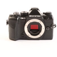 USED OM SYSTEM OM-5 Mark II Digital Camera Body - Black USED OM SYSTEM OM-5 Mark II Digital Camera Body - Black