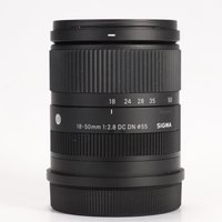 USED Sigma 18-50mm f2.8 DC DN Contemporary Lens for L-Mount USED Sigma 18-50mm f2.8 DC DN Contemporary Lens for L-Mount