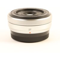 USED Fujifilm XF 27mm f2.8 Lens - Silver USED Fujifilm XF 27mm f2.8 Lens - Silver