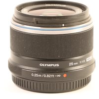 USED Olympus M.Zuiko Digital 25mm f1.8 Lens - Black USED Olympus M.Zuiko Digital 25mm f1.8 Lens - Black