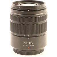 USED Panasonic 45-150mm f4.0-5.6 ASPH OIS Black Micro Four Thirds Lens USED Panasonic 45-150mm f4.0-5.6 ASPH OIS Black Micro Four Thirds Lens