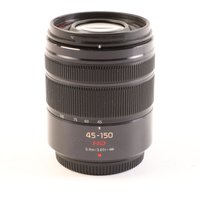 USED Panasonic 45-150mm f4.0-5.6 ASPH OIS Black Micro Four Thirds Lens USED Panasonic 45-150mm f4.0-5.6 ASPH OIS Black Micro Four Thirds Lens