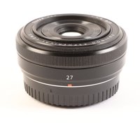 USED Fujifilm XF 27mm f2.8 Lens - Black USED Fujifilm XF 27mm f2.8 Lens - Black
