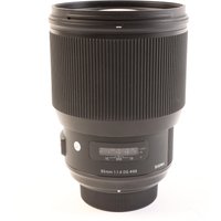 USED Sigma 85mm f1.4 Art DG HSM Lens for Nikon F USED Sigma 85mm f1.4 Art DG HSM Lens for Nikon F