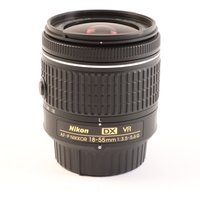 USED Nikon 18-55mm f3.5-5.6 G AF-P DX VR Lens USED Nikon 18-55mm f3.5-5.6 G AF-P DX VR Lens