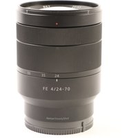 USED Sony FE 24-70mm f4 ZA OSS Vario-Tessar Carl Zeiss T* Lens USED Sony FE 24-70mm f4 ZA OSS Vario-Tessar Carl Zeiss T* Lens