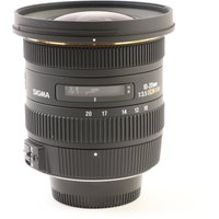 USED Sigma 10-20mm F3.5 EX DC HSM Lens - Nikon Fit USED Sigma 10-20mm F3.5 EX DC HSM Lens - Nikon Fit