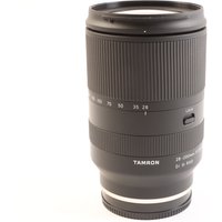 USED Tamron 28-200mm f2.8-5.6 Di III RXD for Sony E USED Tamron 28-200mm f2.8-5.6 Di III RXD for Sony E