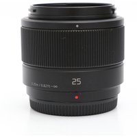 USED Panasonic 25mm f1.7 LUMIX G ASPH Black Lens - Micro Four Thirds Fit USED Panasonic 25mm f1.7 LUMIX G ASPH Black Lens - Micro Four Thirds Fit