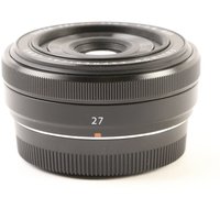 USED Fujifilm XF 27mm f2.8 Lens - Black USED Fujifilm XF 27mm f2.8 Lens - Black