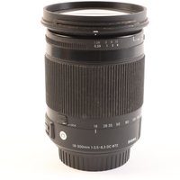 USED Sigma 18-300mm f3.5-6.3 C DC Macro OS HSM - Canon Fit USED Sigma 18-300mm f3.5-6.3 C DC Macro OS HSM - Canon Fit
