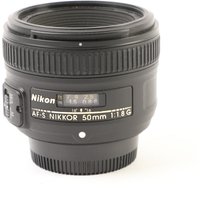 USED Nikon 50mm f1.8 G AF-S Lens USED Nikon 50mm f1.8 G AF-S Lens