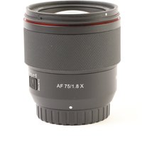 USED Samyang AF 75mm f1.8 Lens for Fujifilm X USED Samyang AF 75mm f1.8 Lens for Fujifilm X