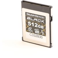 USED Delkin BLACK 512GB (3600MB/s) CFexpress Type B 4.0 Memory Card USED Delkin BLACK 512GB (3600MB/s) CFexpress Type B 4.0 Memory Card
