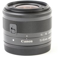 USED Canon EF-M 15-45mm f3.5-6.3 IS STM Lens - Black USED Canon EF-M 15-45mm f3.5-6.3 IS STM Lens - Black