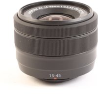 USED Fujifilm XC 15-45mm f3.5-5.6 OIS PZ Lens - Black USED Fujifilm XC 15-45mm f3.5-5.6 OIS PZ Lens - Black