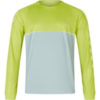 Endura Core Printed Long Sleeve Tee Lime Green M Lime Green Wheelbase
