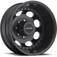 Vision HD Wheel 181Z Van Dually Matte Black - 19.5x6.75
