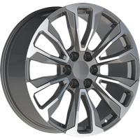 Eclipse Replica Wheel 204 Gunmetal Machined