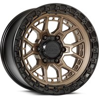 Lock Offroad Wheel Commando Matte Bronze W Matte Black Ring