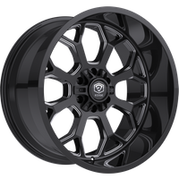 Edge Off Road Wheels Wheel 301BM Gloss Black Milled