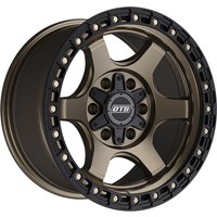 Dropstars Wheel 604BZB Bronze w Black Ring