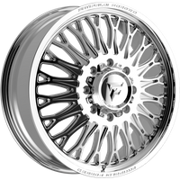 Fittipaldi Offroad Wheel FDF604P Polished - 24x8.25 - 8x200 Bolt Pattern - 105 Offset Rims