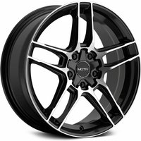 Motiv Wheel 434MB Matic Machined Black