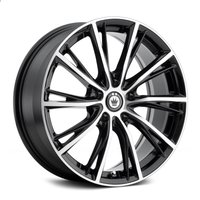 Konig Wheel 53MB Impression Machined Black