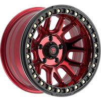 Fittipaldi Offroad Wheel FB151R Red With Black Lip - 17x9