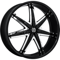 Massiv Wheel 923 Black With Chrome Insert