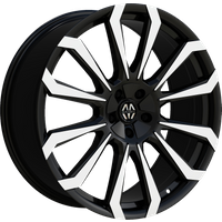 Massiv Wheel 929 Black Machined