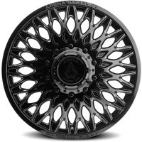Arena Wheel Dually Paragon Front Gloss Black - 24x8.25 - 8x200 Bolt Pattern - 100 Offset Rims