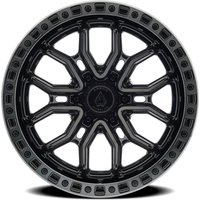 Arena Wheel Terra Gloss Black Center Machined DDT Lip